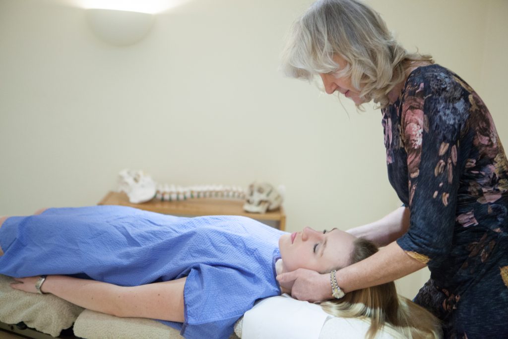Chiropractic treatment at Homewood Clinic